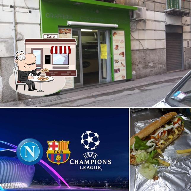 La immagine di esterno e cibo da Cornetteria Marco's