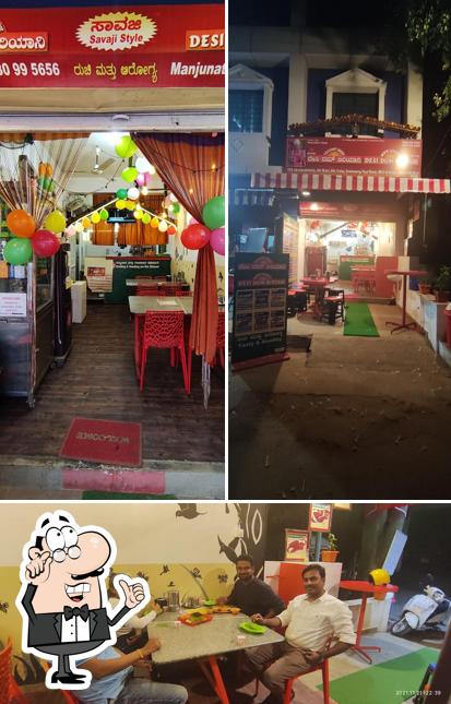 The interior of MPR SAVAJI VEG AND NON -VEG MESS & HOTEL