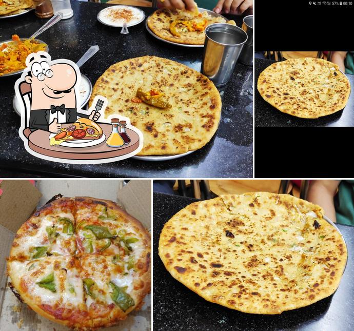 Try out pizza at Radhe Radhe Gupta Ji