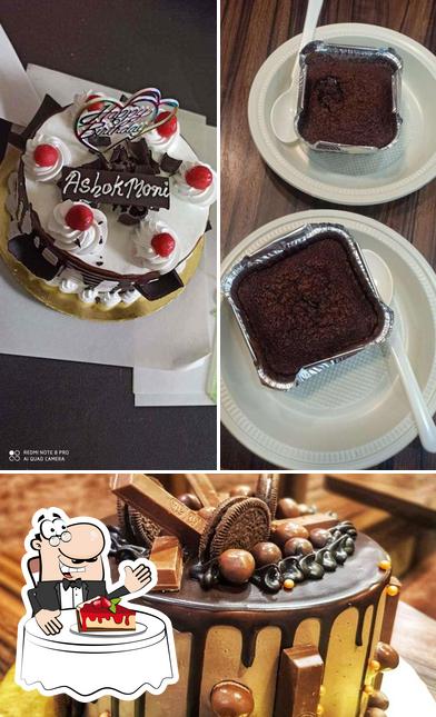 Titiksha's Bake Junction offers a selection of sweet dishes