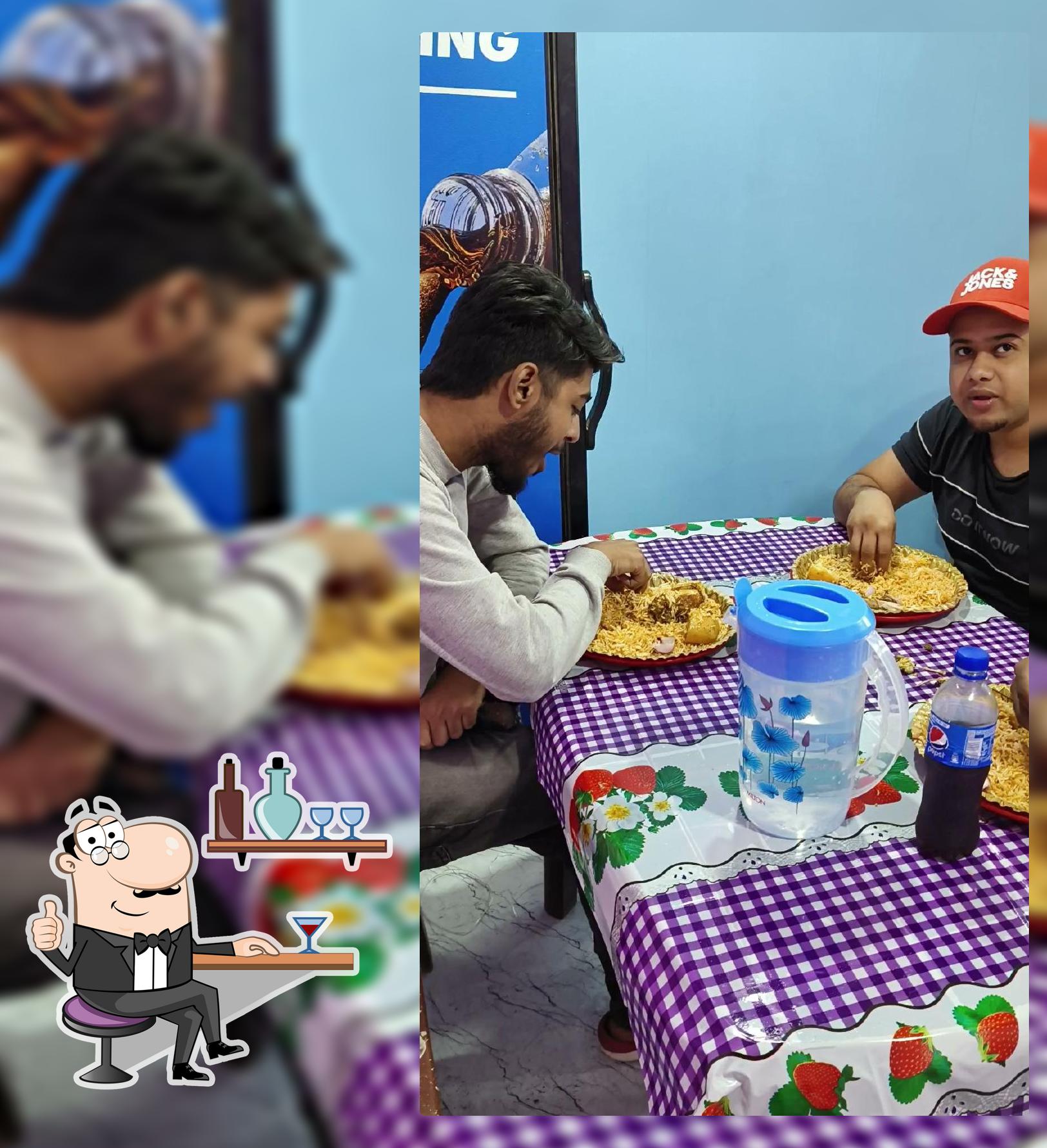 The interior of ZAFRAN BIRIYANI AND RESTAURANT