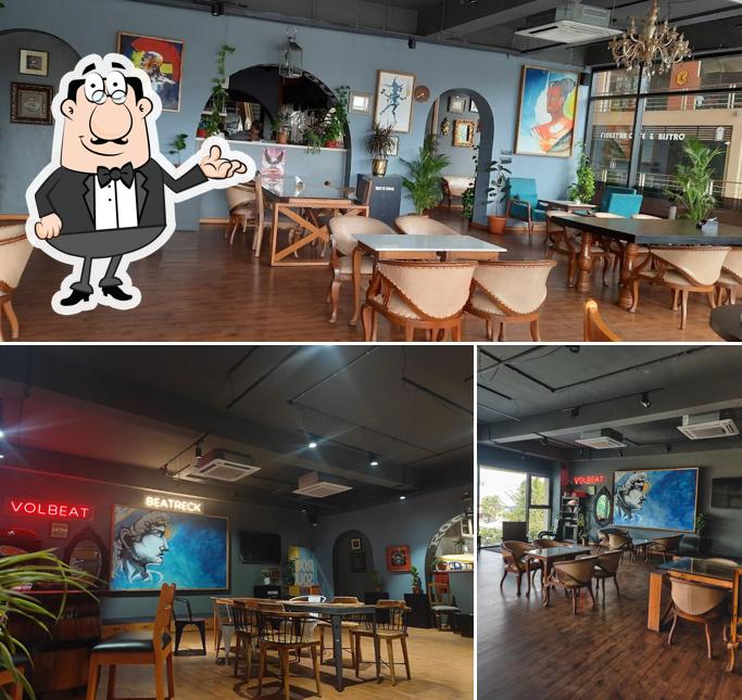 The interior of Rocksoul café & bistro