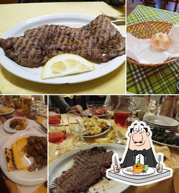 Cibo al Trattoria da Ottavo