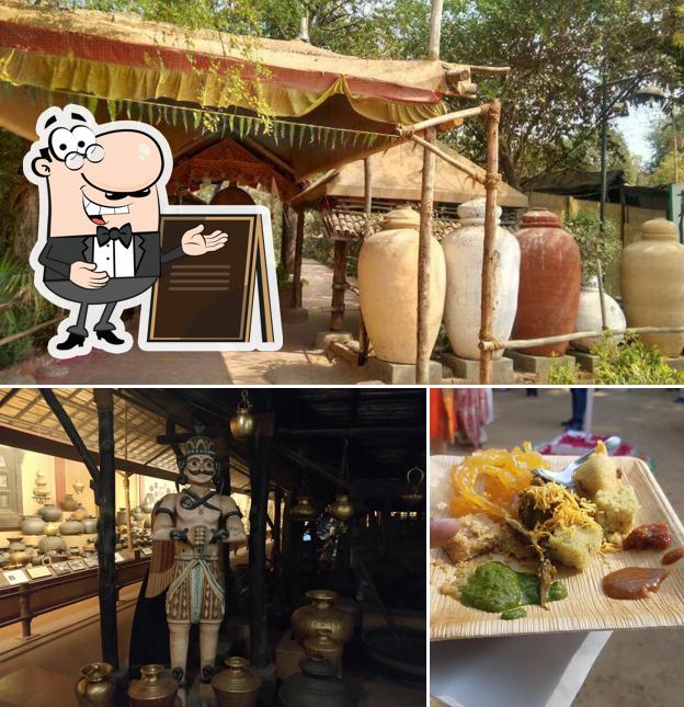 You can get some fresh air outside Vishalla restaurant