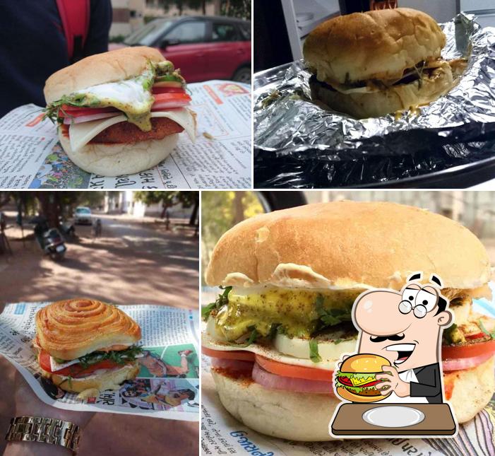 Get a burger at Salim burger