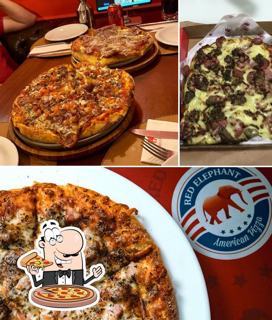 Consiga diversos tipos de pizza