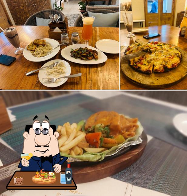 Bruschetta at La pause (The Coffee Break)