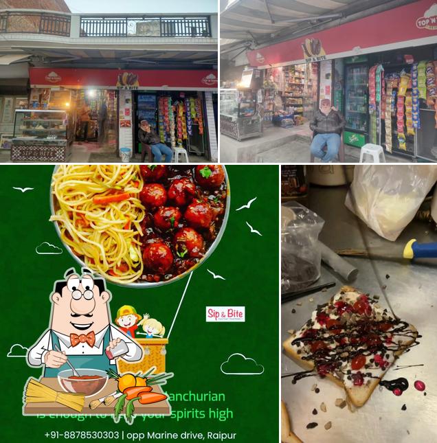 Spaghetti bolognese at SIP & BITE