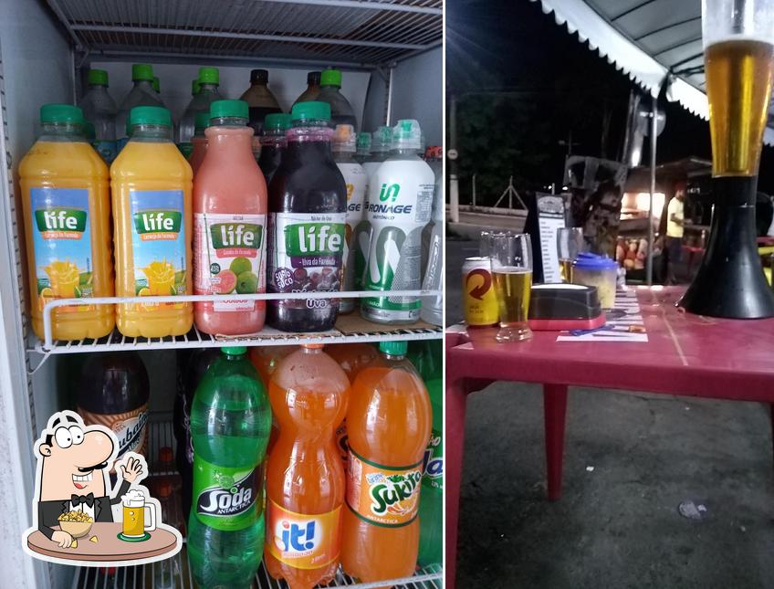 Você pode tomar um copo de cerveja leve ou escura