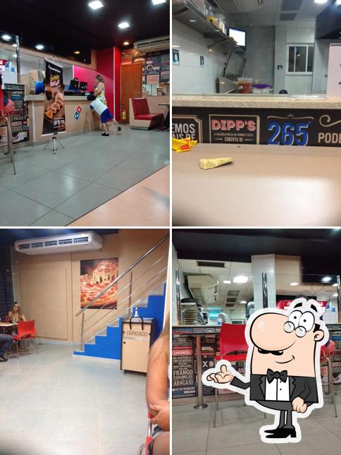 Veja imagens do interior do Domino's Pizza