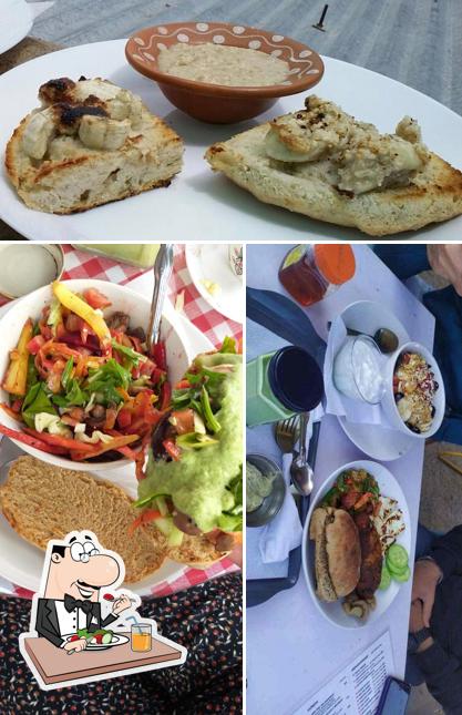 Food at The Laughing Buddha Vegan Cafe Pushkar