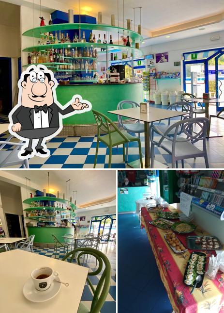 Lory Bar si caratterizza per la interni e cibo