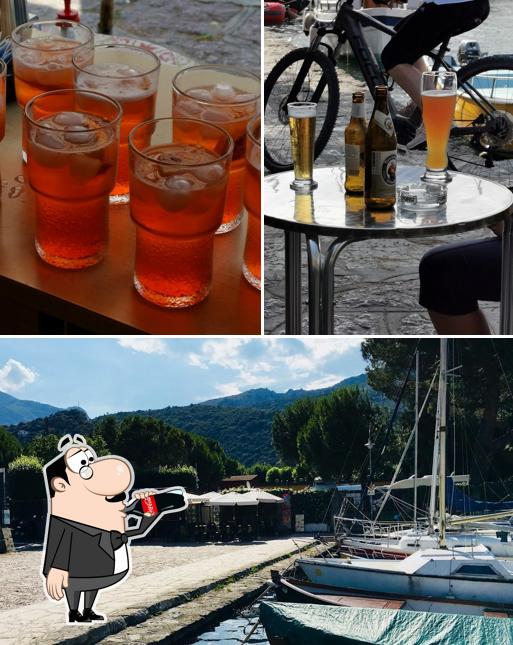 Questa è la foto che presenta la bevanda e esterno di BAR CHIOSCO AL COR