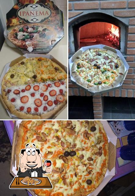 No Restaurante Ipanema, você pode provar pizza