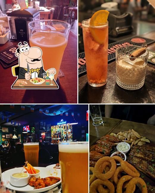 Comida em The Old McGallagher