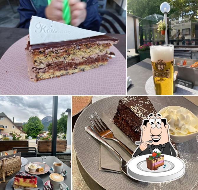 Torta al cioccolato al Cafe Marlen