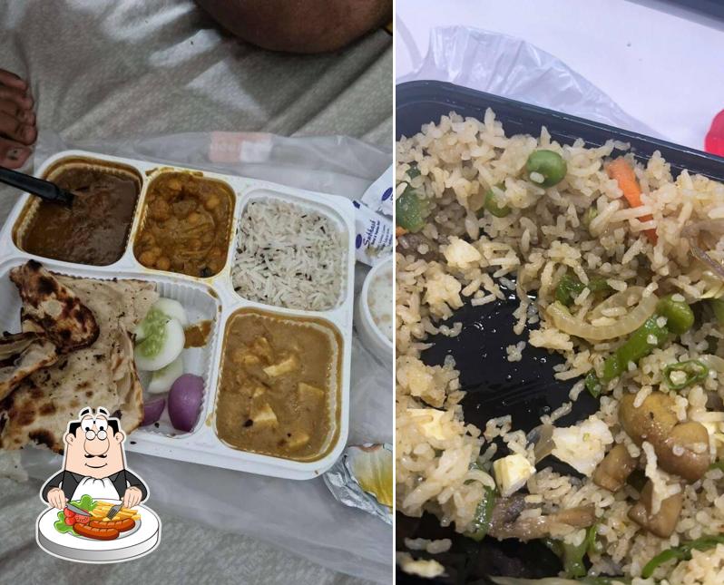 Food at Hotel Subhash Vaishnu Dhaba