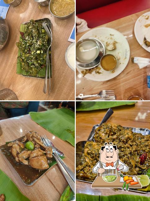 Seaweed salad at Nandhini Deluxe - Mysore - Andhra Restaurant