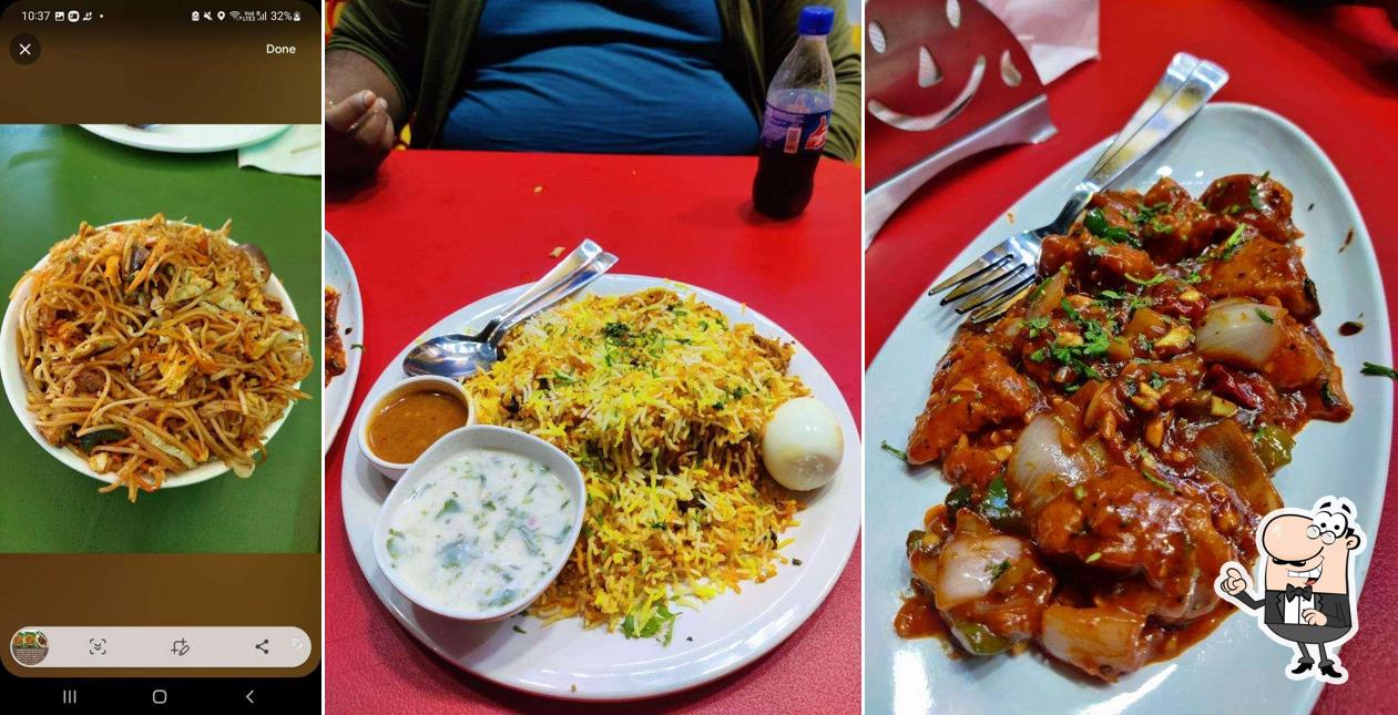 The interior of Chops & Grills