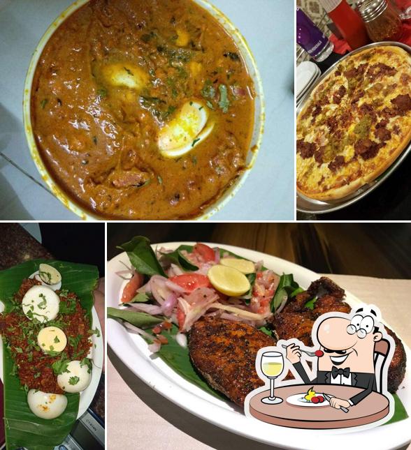 Food at Disha's Pizza Inn