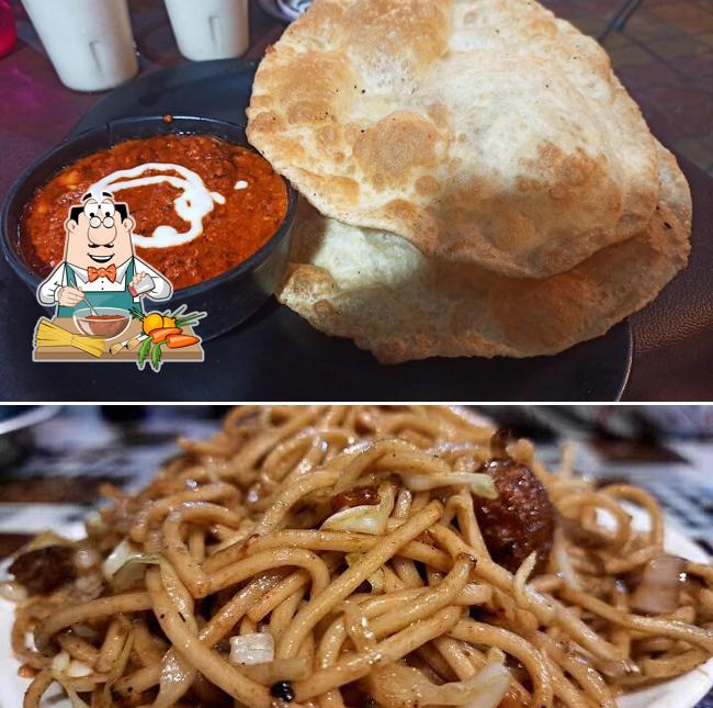 Spaghetti bolognese at New Indian Food