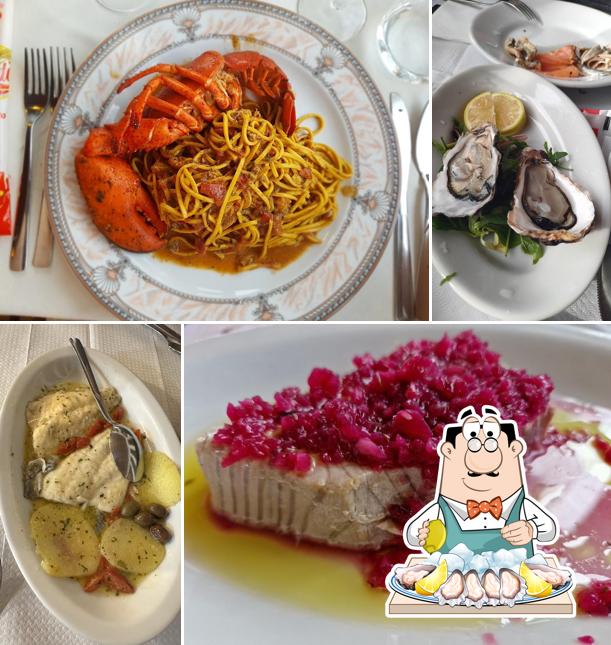 Ostriche al Trattoria Nanni