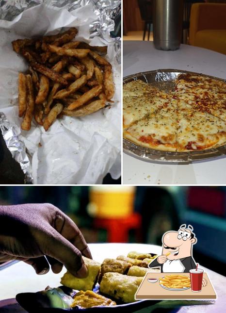 French fries at UFO ( Unlimited Freak Out) Cafe