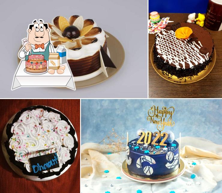 Here's a picture of Monginis Cake Shop