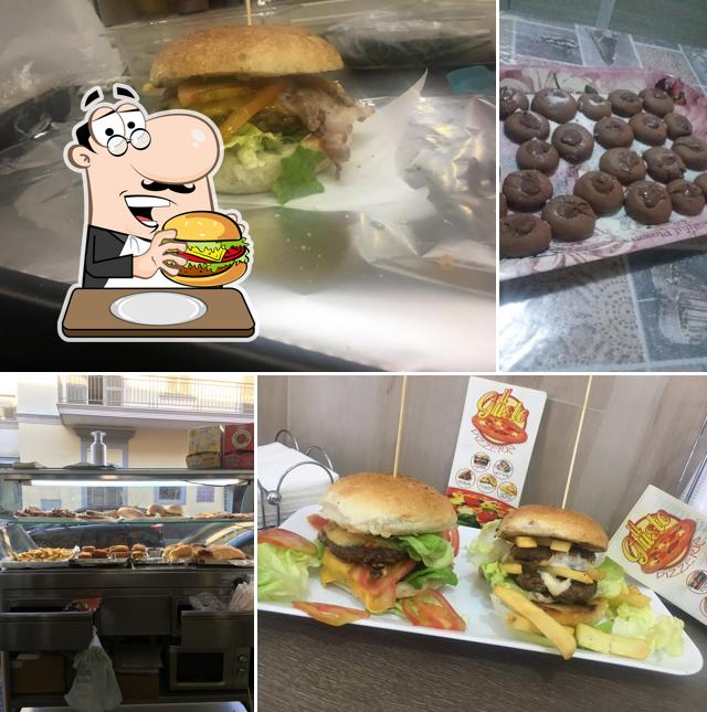 Ordina un hamburger a Il Gusto