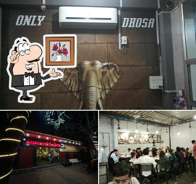 The interior of Baba Sai Dhosa Center