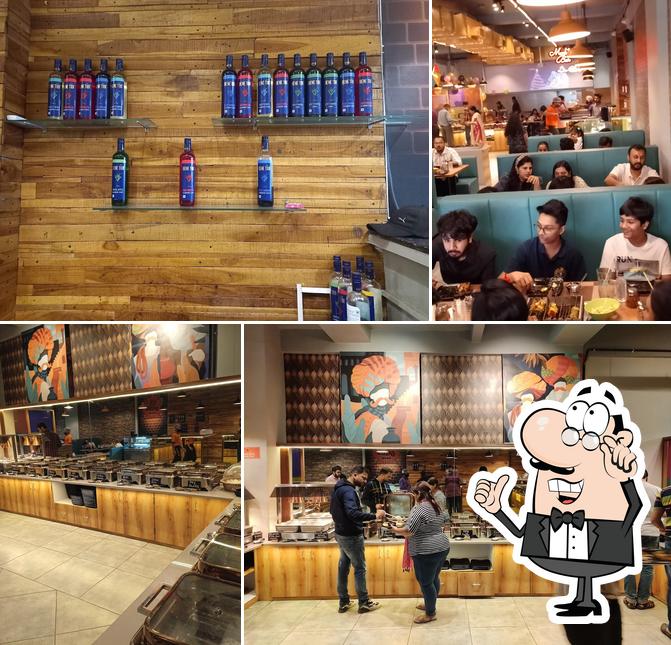Check out how MOG Mad Over Grill Prahladnagar looks inside