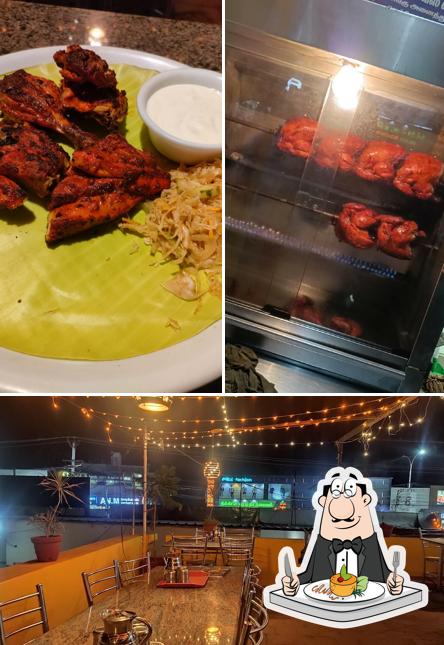 Among various things one can find food and interior at Al IBRAHIM BRIYANI AND BBQ