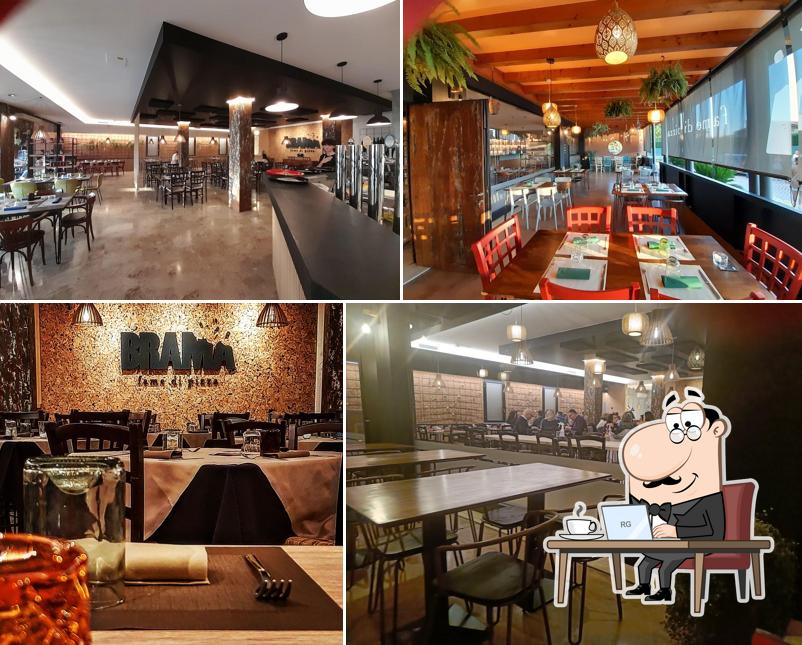 Siediti a un tavolo di BRAMA - fame di pizza