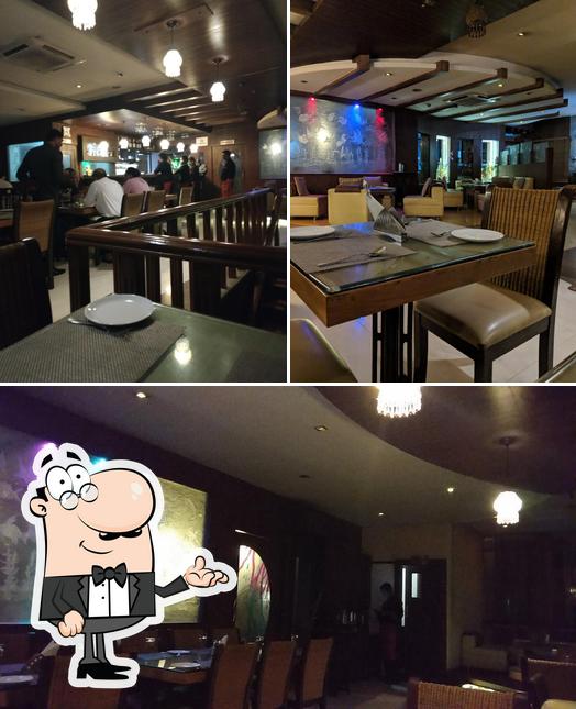 The interior of SIP and Dine