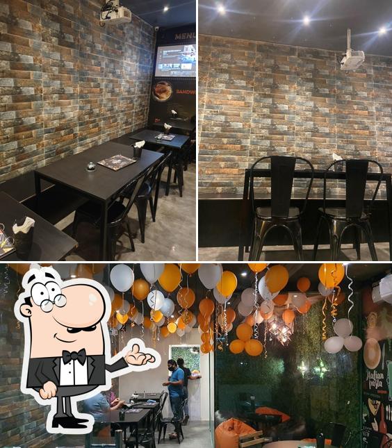 The interior of The Nosh Bistro