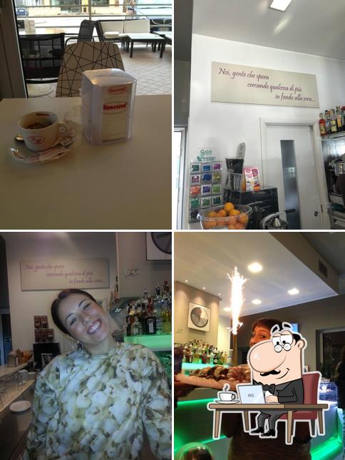 Bar Milan 1958 si caratterizza per la interni e bancone da bar