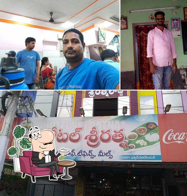 The interior of Hotel Sri Ratna