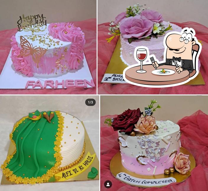 Food at Nazos cakes boutique