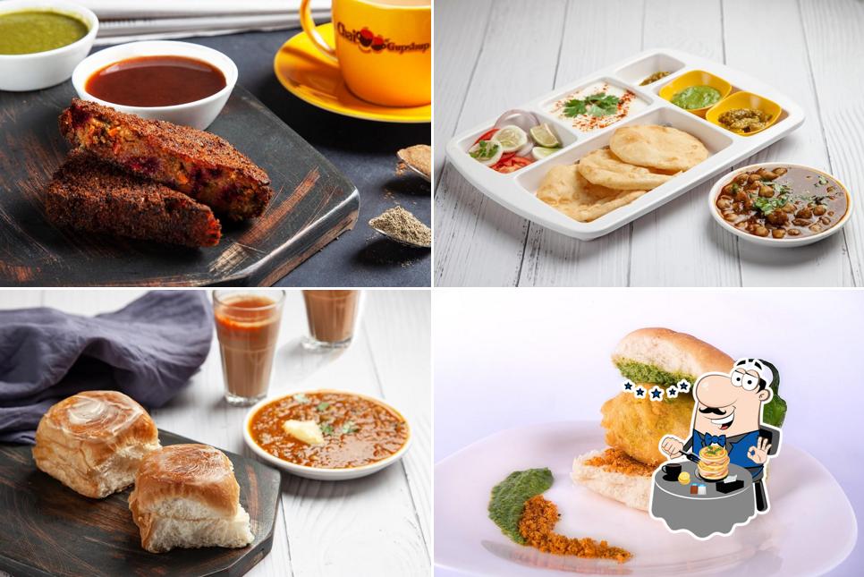 Food at Chai n' Gupshup Tea Express