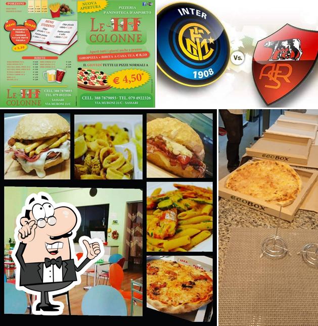 Gli interni di Le Tre Colonne