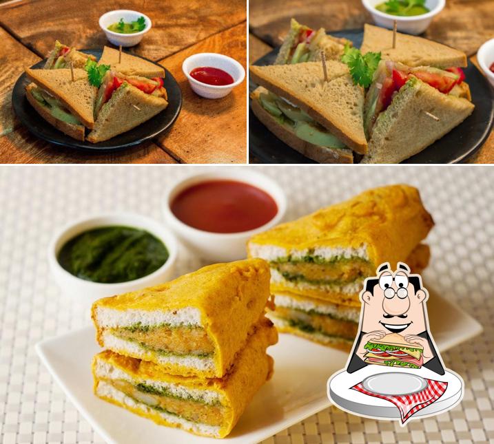 Club sandwich at Bhatt’s Kitchen