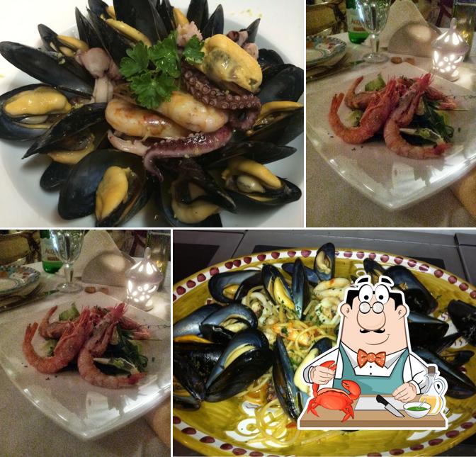 Prova la cucina di mare a Ristorante Caffè Cavour