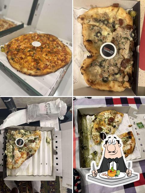 Food at Crusty Culture- Artisan Pizza