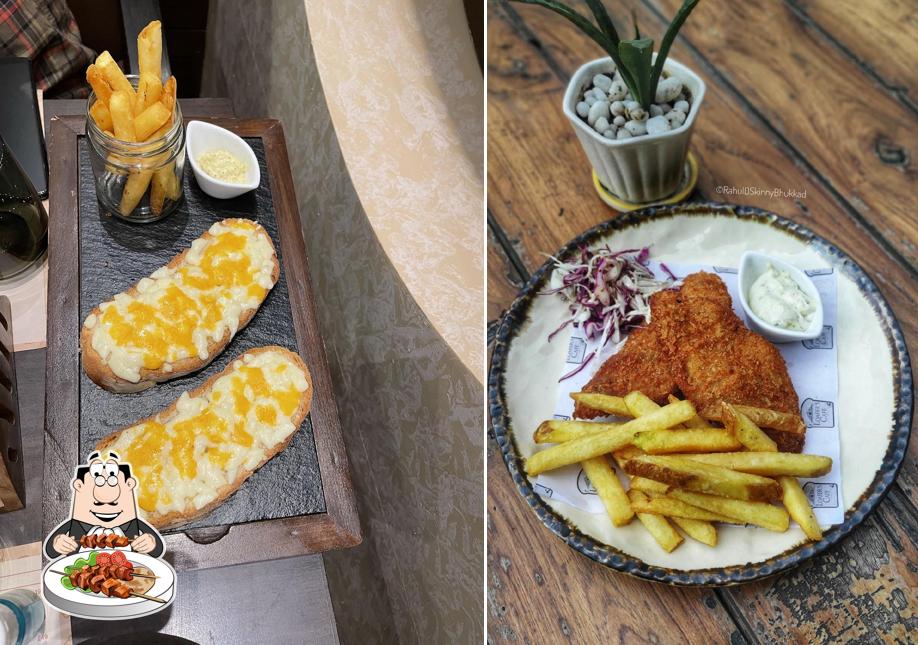 Food at Loafer's Cafe