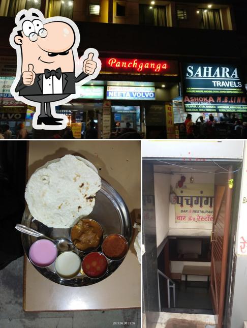 Look at the image of Panchganga Bar & Restaurant