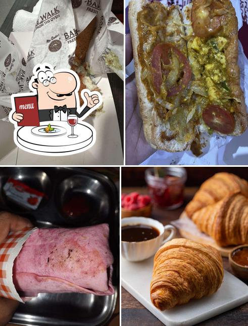 Food at Bake walk - fresh from the oven