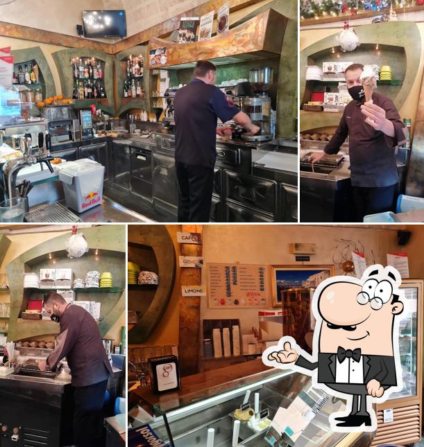 Gli interni di Iridium Café