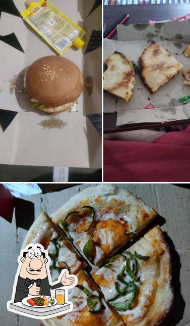 Food at Pizza Cafe Day