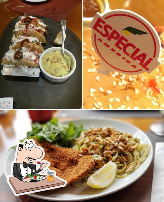 Comida em Restaurante America Alphaville