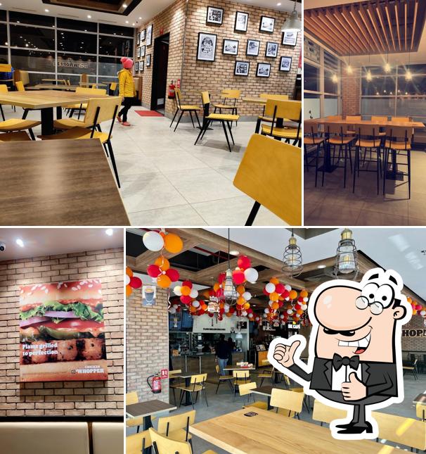 Here's a picture of Burger King